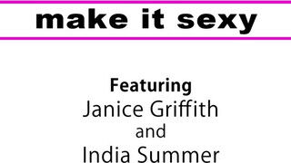 India Summer és a örömlány nevelő lánya Janice Griffith édeshármasban kúrnak a fitness edzővel - sex-videochat