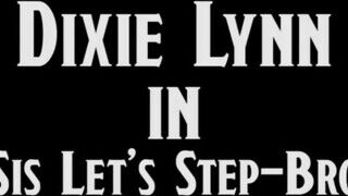 Dixie Lynn a méretes fenekű húgi döngölés közben is a telefont nyomkodja - sex-videochat