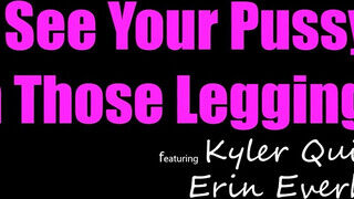 Kyler Quinn és Erin Everheart a tini biszex szuka testvérek rámásznak a srácra - sex-videochat