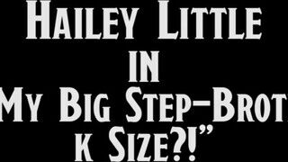 Hailey Little nem bírt ellenállni a tesója nagyméretű faszának - sex-videochat