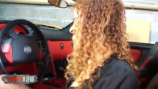 Alycia Lopez a latin amerikai milf popó lyukba kefélve a kocsiban - sex-videochat