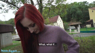 Angol tinédzser szemrevaló vörös hajú bige megbaszva - sex-videochat