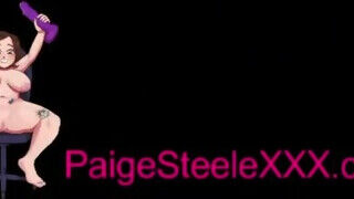Paige Steele a hájas fiatal kis csaj beleül a farokba - sex-videochat