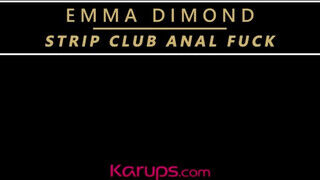 Emma Diamond a világos szőke koros nő kinyalva és hátsó nyílásba tolva - sex-videochat