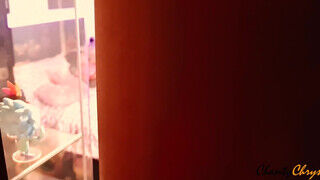 ChantyChrys a termetes kannás milf lebukott masztizás közben - sex-videochat