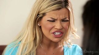 Abby Lee Kolumbiai és Adriana Sephora forró tinédzser leszbi játékai