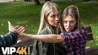 Szöszi dögös Zlata Shine megcsalja barátnőjét termetes faszos főnökkel