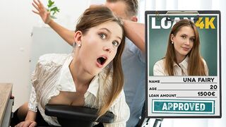 Rossz csajszika Una Fairy megbüntetve a hitelkezelő által