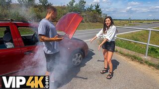 George Uhl vadul megdugja a fekete hajú lányt az erdőben