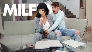 My Remorseful Stepmom Lets Me Touch Her Buxa Because She Forgot About My Birthday - MYLF