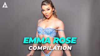 Emma Rose forró transzi lezbi kalandjai – kettős dugás, édeshármas kufircolás és vad fenék örömök