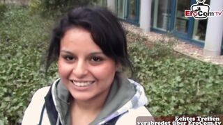 Német fiatal szüzet csábít el az legelső castingon