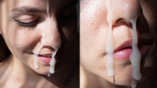 Forrós fiatal közösül kutyapózban és kap arra a óriási élvezést cuki arcára