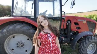 Falusi szépség tinédzser punciba élvez