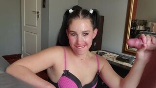 Ez a mocskos copfos luvnya csak cidázni akar, arcát ütik és telelövik