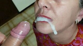 Több mint 50 szájba lövelés válogatás! kolosszális spriccelések a szájba