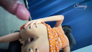 Durva popó döngölés tinivel, aki beleélvezést kap pov-ban